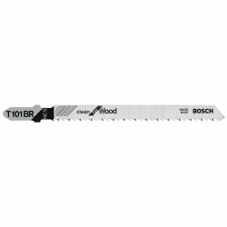 4 In. 10 TPI Reverse Pitch Clean for Wood T-Shank Jig Saw Blades