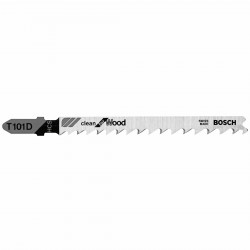 4 In. 6 TPI Clean for Wood T-Shank Jig Saw Blades