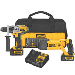 20V MAX* Lithium Ion Hammerdrill / Recip Saw Combo Kit (3.0 Ah)