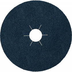 CS 565 fibre discs, 4-1/2 x 7/8 Inch grain 60 star shaped hole