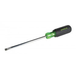 Round Shank 1/4" X 6" Flat Blade Screwdriver