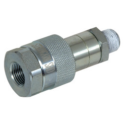 3/8" High Flow Male / Female Quick Coupler - *STRONGARM