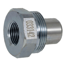 3/8" High Flow Male Quick Coupler - *STRONGARM