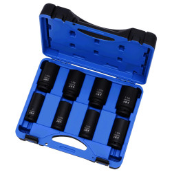 8 PC 3/4" DR Deep SAE Impact Socket Set - 6 Point - *JET