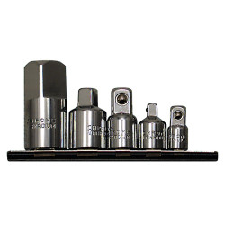 5 PC Chrome Socket Adaptor Set - *JET