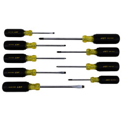 9 PC Cushion Grip Screwdriver Set - *JET