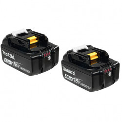 18V 4Ah Battery - Twin Pack