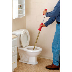 K-6, 6' (2 m) Toilet Auger w/Bulb Head