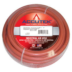 Air Hose - 3/8" MPT - Rubber / RG6RED-100C *INDUSTRIAL EPDM