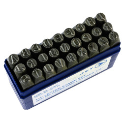 6mm Letter Stamp Set - *JET