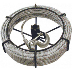 1-1/2 Ton 66' Cable Assembly For JET Wire Grip Pullers