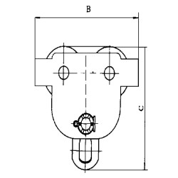 2 Ton SBT Series Manual Trolley - Heavy Duty - *JET