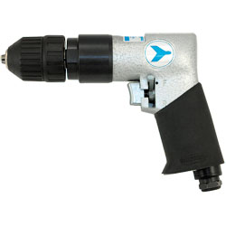 Heavy Duty Reversible Drill - 3/8" Keyless Chuck / 404419