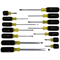 14 PC Cushion Grip Screwdriver Set - *JET