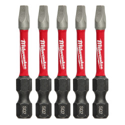 SHOCKWAVE™ 2 in. Impact Square Recess #2 Power Bits