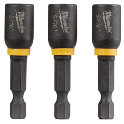 SHOCKWAVE Impact Duty™ 5/16” x 1-7/8” Magnetic Nut Driver 3PK