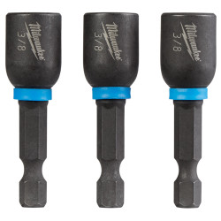 SHOCKWAVE Impact Duty™ 3/8” x 1-7/8” Magnetic Nut Driver 3PK